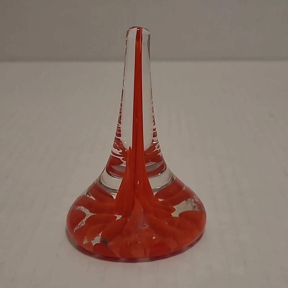 Beautiful Art Glass Ring Holder